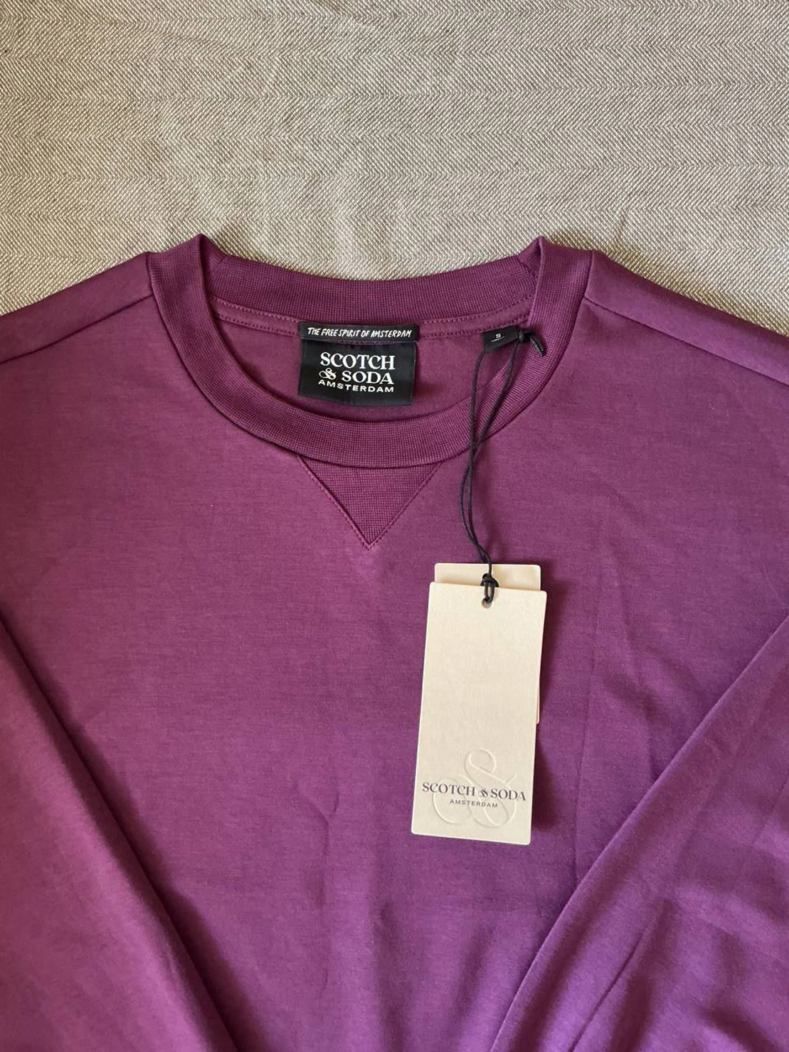 Moletom Feminino Scotch & Soda roxo Tamanho 36 – photo 11